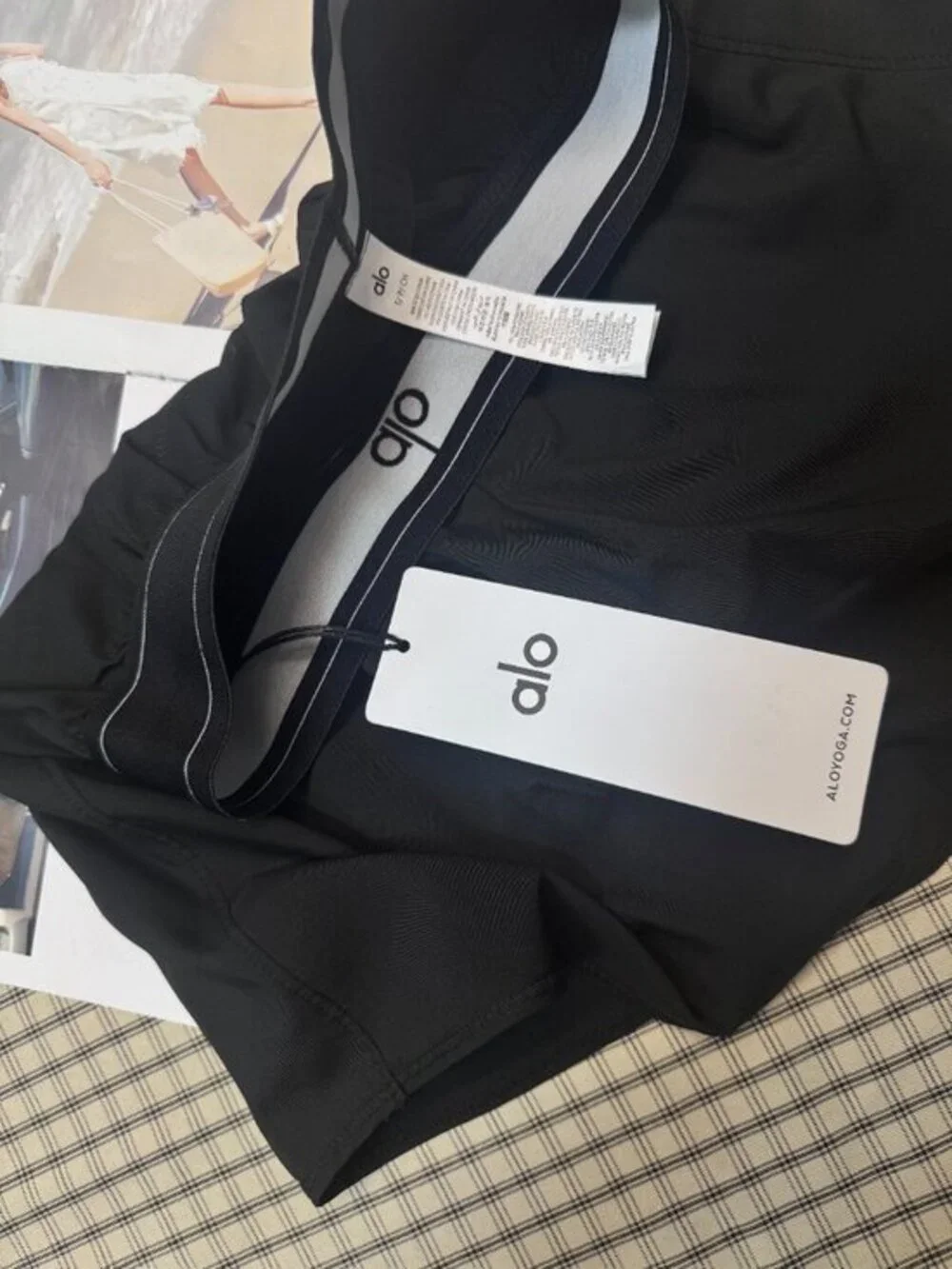 💓ALO Yoga Match Point Tennis Skirt👧 Black NWT Sports/Holiday/Travel